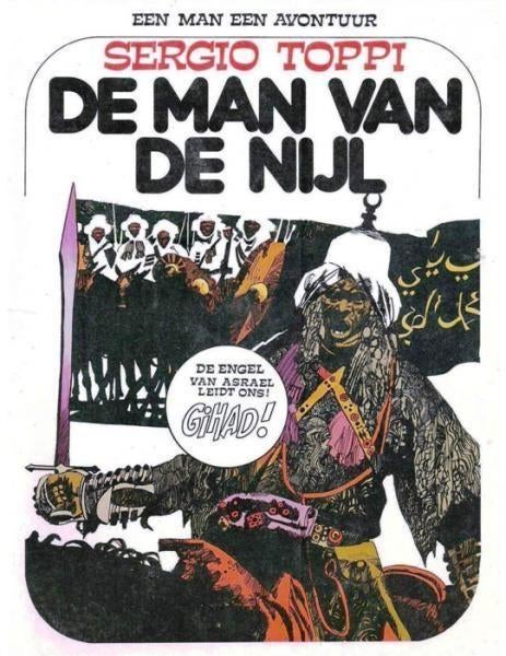 Strip " De man van de Nijl " H.C., Eén stripboek, Ophalen of Verzenden, Gelezen