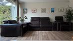 Natuzzi leren relaxbank + 2 fauteuils — uitstekende staat, Huis en Inrichting, Zetels | Zetels, Ophalen, Gebruikt, Leer, Rechte bank