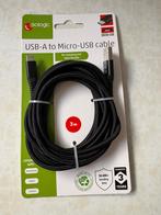 Cable USB -Micro USB neuf, Enlèvement, Neuf
