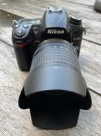 D 7000 + 18-105 VR kit, Audio, Tv en Foto, Fotocamera's Digitaal, Spiegelreflex, Ophalen of Verzenden, Zo goed als nieuw, 4 t/m 7 keer