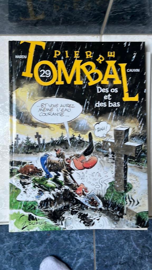 Pierre tombal tome 29, Une BD, Enlèvement, Neuf