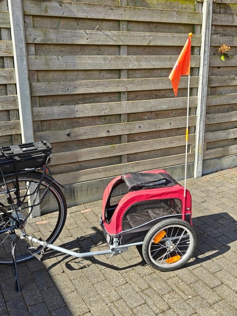 fiets hondenkar, Fietsen en Brommers, Ophalen, Trixie, Minder dan 20 kg, Opvouwbaar