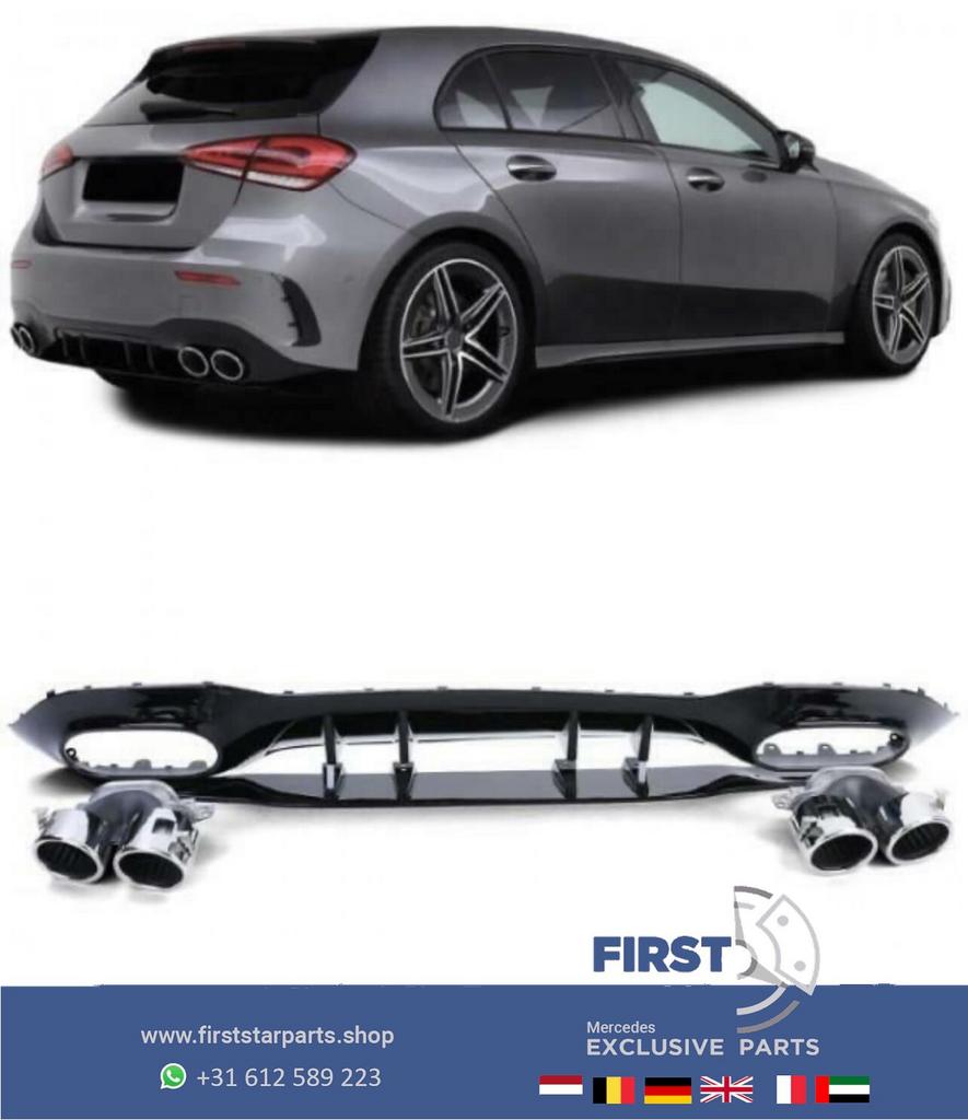 W177 A45 S AMG DIFFUSER + UITLAAT SIERSTUKKEN AERO PAKKET Me, Utilisé, -, -, Enlèvement ou Envoi