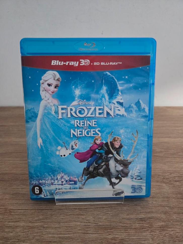 La Reine des Neiges — Blu-ray 3D et 2D, CD & DVD, Blu-ray, Aventure, 3D, Enlèvement ou Envoi