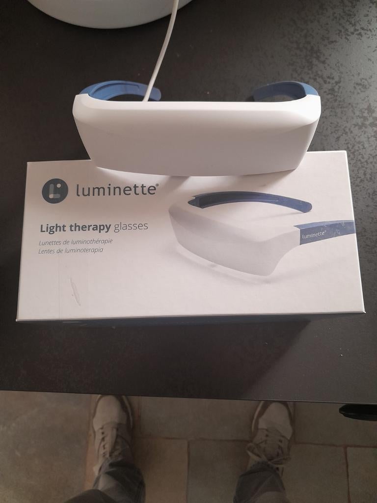 Luminette Light therapie glasses, Ophalen, Zo goed als nieuw