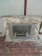 Marmeren schouw, Maison & Meubles, Cheminées, Enlèvement, Comme neuf, Insert, Cheminée électrique