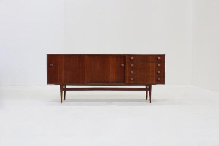 Buffet vintage Fristho 1960, Maison & Meubles, Armoires | Dressoirs, Utilisé, 200 cm ou plus, 25 à 50 cm, Avec tiroir(s), Avec porte(s)