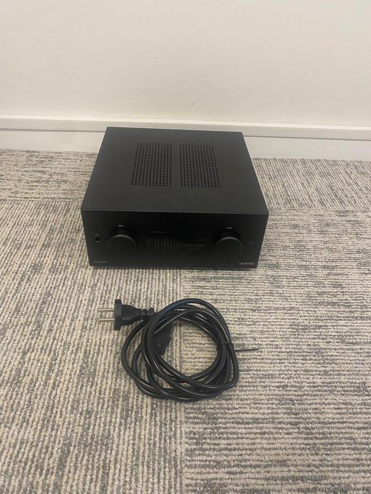 Audiolab | M-DAC+ | Premium DAC | Zwart, Audio, Tv en Foto, Versterkers en Ontvangers, Zo goed als nieuw, Overige systemen, 120 watt of meer
