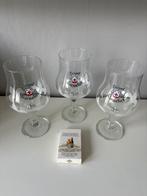 3 verres et un jeu de cartes KARMELIET, Collections, Enlèvement ou Envoi, Neuf