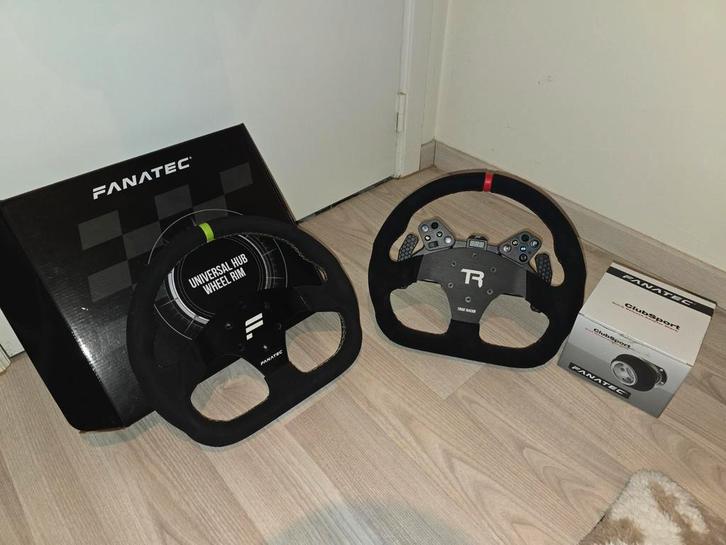 Fanatec csl universal hub v2 + qr1 en stuur opties, Games en Spelcomputers, Spelcomputers | Xbox | Accessoires, Ophalen