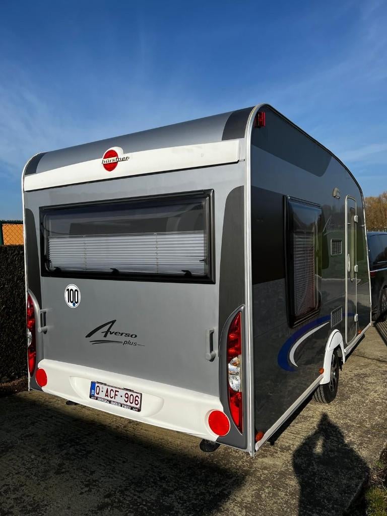 Burstner Averso Plus 410 TS - Mover-Hefbed-Oven, Caravans en Kamperen, Caravans, Schokbreker, Rondzit, Particulier, Bürstner