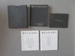 BVLGARI art of watchmaking + garantie + instructies boekjes, Ophalen of Verzenden, Zo goed als nieuw