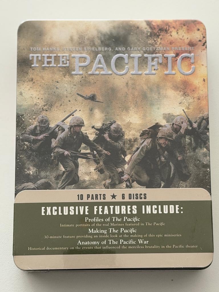 The Pacific (DVD-Box) Steven Spielberg (Nieuw!), CD & DVD, DVD | TV & Séries télévisées, Enlèvement ou Envoi, Coffret, Autres genres
