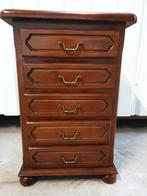 Prachtige Ladenkast in kerselaar. Het kan geleverd worden., 5 laden of meer, Ophalen, Gebruikt, Kersenhout