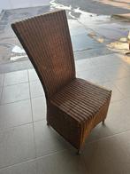 8 rotan stoelen, Huis en Inrichting, Ophalen, Gebruikt, Bruin