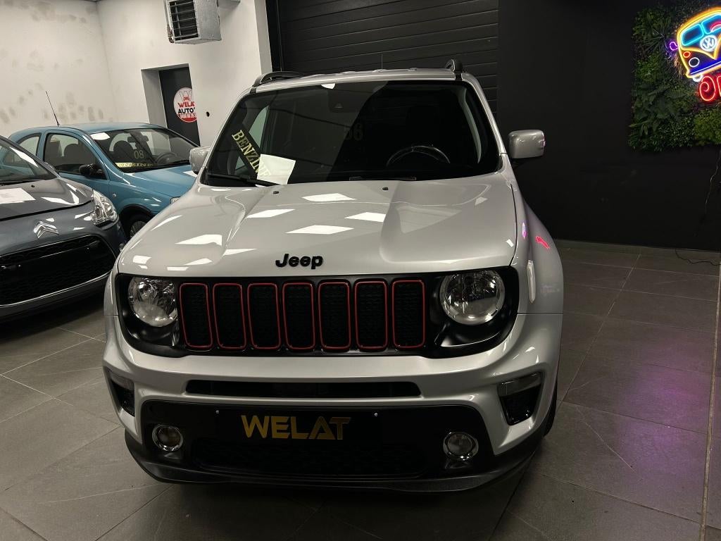 JEEP RENEGADE TURBO 2020 BENZINE 59.000KM NIEUWE STAAT, Auto's, Bluetooth, 124 g/km, 120 kW, Bedrijf