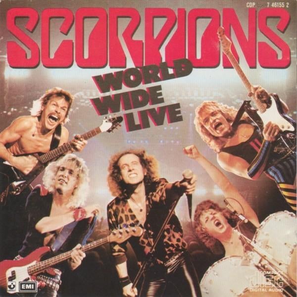 CD Scorpions – World Wide Live - 1985, Cd's en Dvd's, Cd's | Hardrock en Metal, Gebruikt, Ophalen of Verzenden
