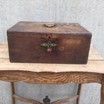 Antiek houten kistje, Ophalen
