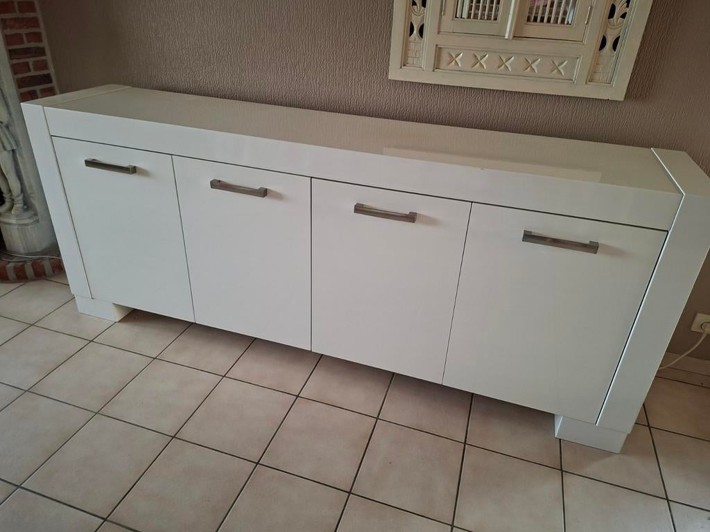 Witte dressoir, Métal, 25 à 50 cm, 200 cm ou plus, Enlèvement