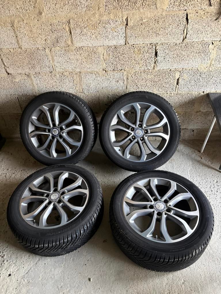 Mercedes velgen te koop 17 inch, Enlèvement, 17 pouces, Pneu(s)