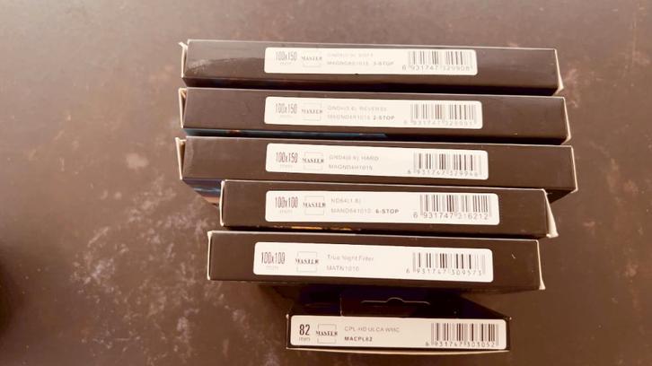 Benro filterset, Audio, Tv en Foto, Foto | Filters, Zo goed als nieuw, Overige typen, 80 mm of meer, Overige merken, Ophalen