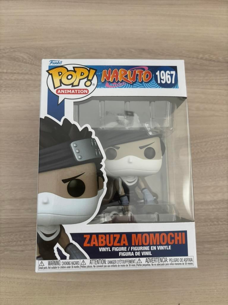 1967 Zabuza Momochi Funko Pop! Animation Naruto Vinyl Figure, Verzamelen, Poppetjes en Figuurtjes, Zo goed als nieuw, Ophalen of Verzenden