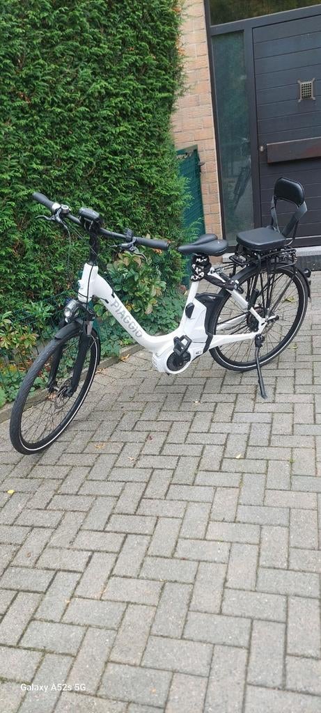 Merk van piaggio elektrische fiets, Ophalen