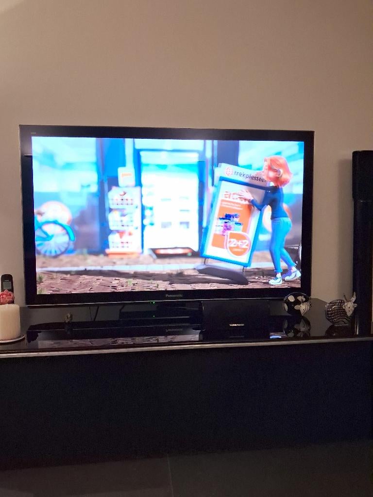 Plasma TV, Panasonic afm. Br. 120 x H. 70 cm (50 inch), TV, Hi-fi & Vidéo, Télévisions, Comme neuf, 100 cm ou plus, Full HD (1080p)