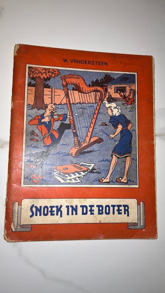 Vandersteen snoek in de boter herdruk, Boeken, Ophalen of Verzenden, Gelezen