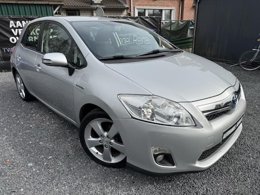 Toyota Auris 1.8 Hybride, 2011, 87.000km, Airco, Camera,, Auto's, Toyota, Automaat, Euro 5, Zwart, Zwart