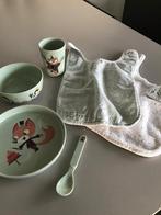 baby servies 4 - delig  + Gratis 2 slabbetjes, Enlèvement, Comme neuf, Autres types