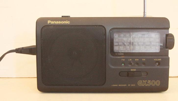 Panasonic GX500 Radio / Model RF-3500 / 1995 / Made In Japan, Audio, Tv en Foto, Radio's, Zo goed als nieuw, Radio, Ophalen of Verzenden