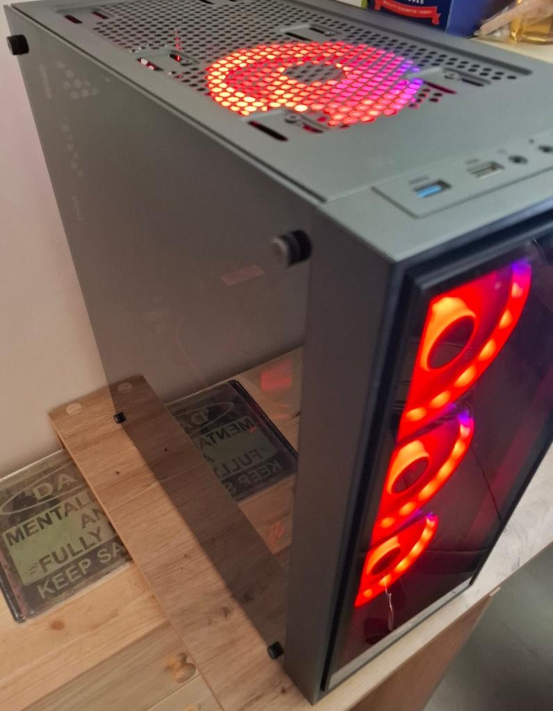 krachtige gaming & streaming pc: i9 / 64GB RAM / RTX 4060 Ti, Computers en Software, Desktop Pc's, Gebruikt, 3 tot 4 Ghz, SSD