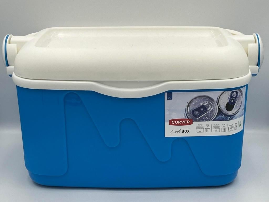 Koelbox - Curver (Small - 10L), Caravanes & Camping, Glacières, Enlèvement ou Envoi, Comme neuf, Glacières, Élément de refroidissement