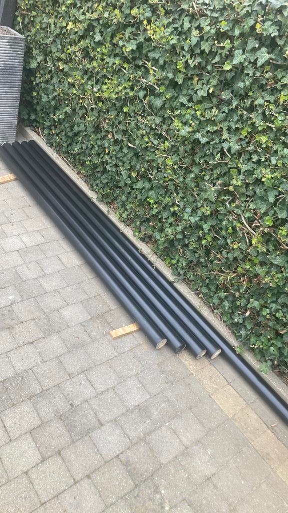 Palen afsluiting omheining weiland