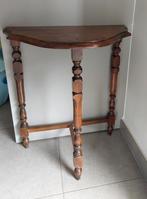 Eenvoudig vintage wandtafeltje in hout, Antiek en Kunst, Ophalen