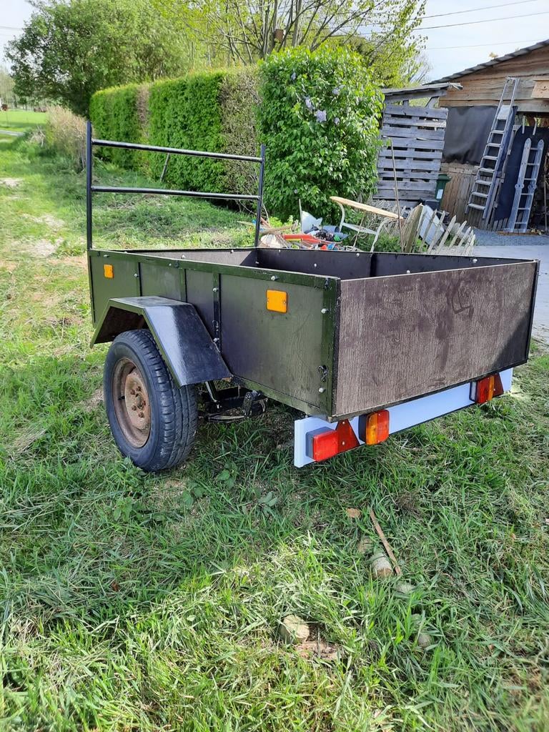 Aanhangwagen/remorque, Autos : Divers, Remorques, Comme neuf, Enlèvement