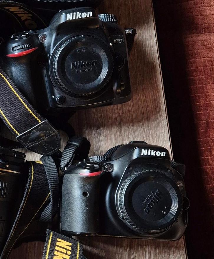 Nikon D7100 + D5100, Audio, Tv en Foto, Fotocamera's Digitaal, Spiegelreflex, Nikon, Ophalen