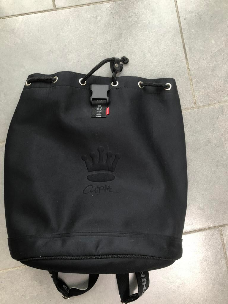 Zwarte Chipie rugzak (jaren ‘90), Ophalen of Verzenden, Gebruikt