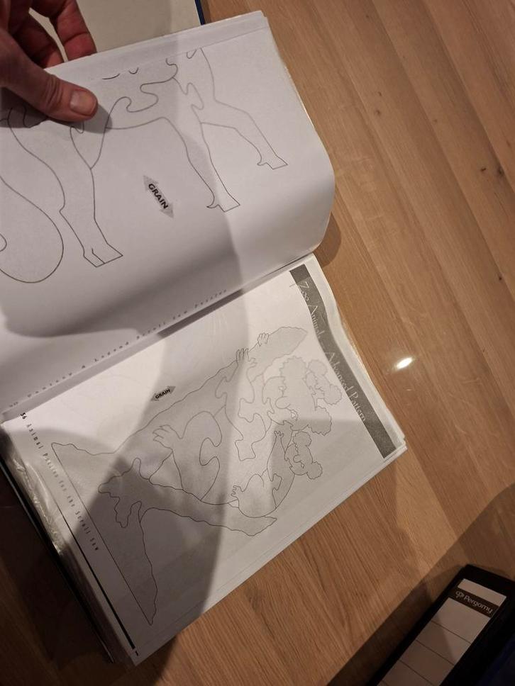 Figuur/houtzagen tekeningen, Hobby en Vrije tijd, Overige Hobby en Vrije tijd, Ophalen