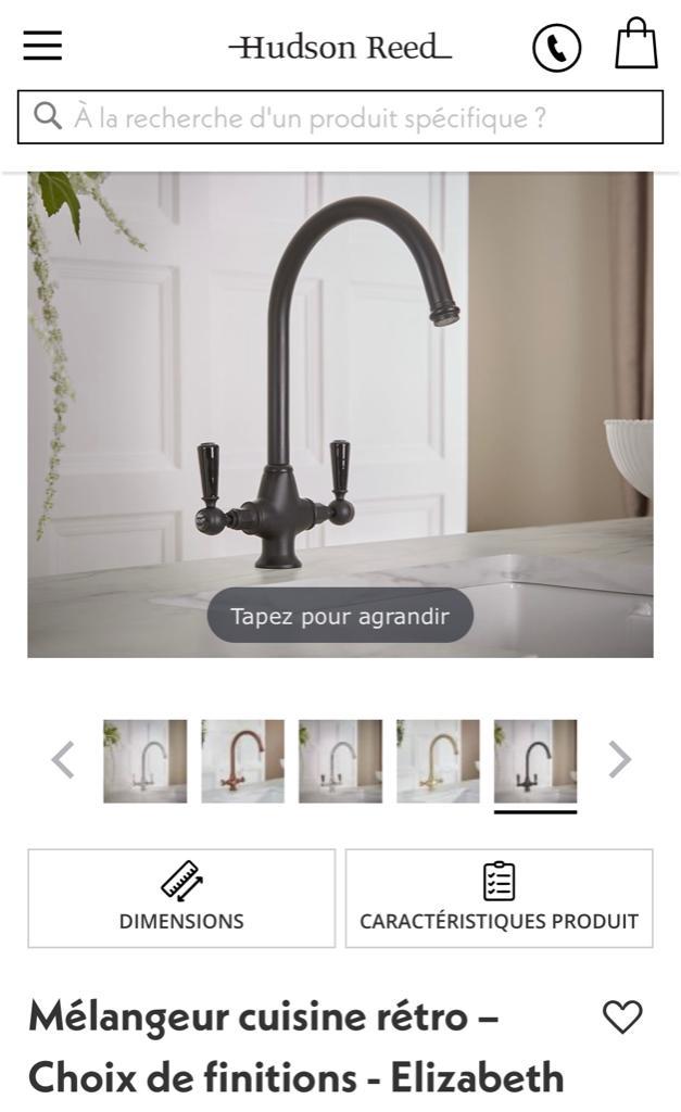 Robinet de Cuisine Rétro Neuf, Bricolage & Construction, Sanitaire, Neuf, Robinet, Enlèvement