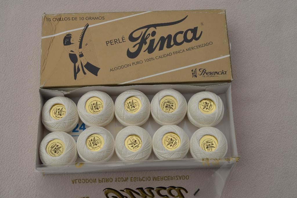 Presentia Finca coton perle DMC garen borduren haken, Hobby en Vrije tijd, Borduren en Borduurmachines, Nieuw, Borduurgaren of Zijde