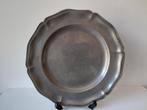 Antiek tinnen bord, Ophalen