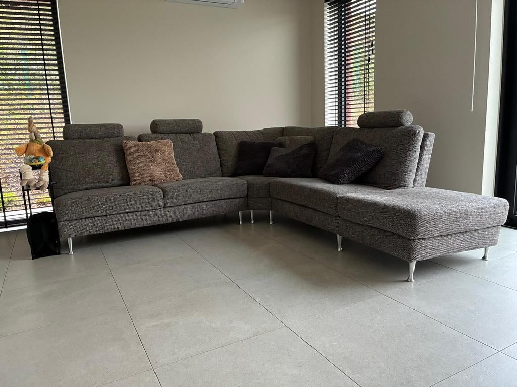 Siège d'angle/salon en tissu 255x260, Enlèvement