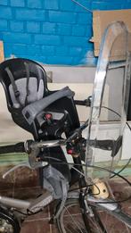 Siège de vélo avant Polisport avec pare-brise, Siège avant, Repose-pieds, Enlèvement, Utilisé