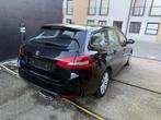 Peugeot 308 SW 1.6 HDI EDITION ACTIVE (bj 2015), Auto's, Stof, Gebruikt, Zwart, 4 cilinders