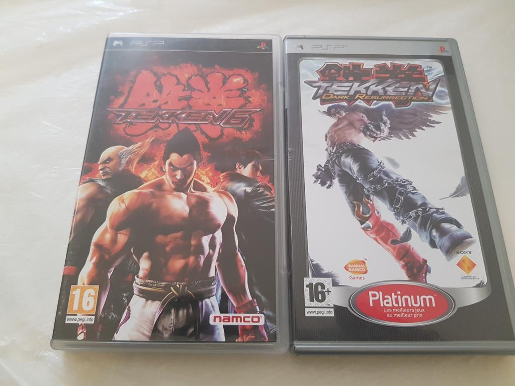 Veel psp Tekken-games als nieuw, Ophalen of Verzenden