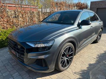 Audi Q8 50 TDi Quattro Tiptronic | S-Line, Automaat, Bedrijf, SUV of Terreinwagen, Zilver of Grijs