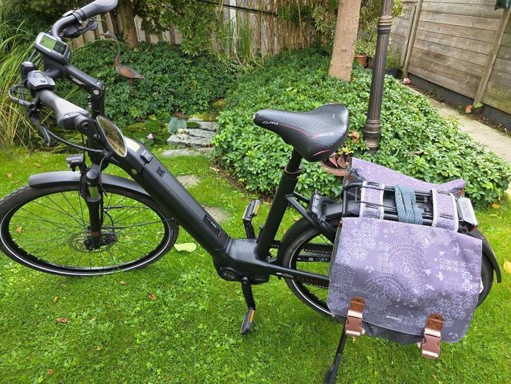 DAMES FIETS KETTLER QUADRIGA CX10-55cm-zwart, Fietsen en Brommers, Fietsen | Dames | Damesfietsen, Zo goed als nieuw, Overige merken