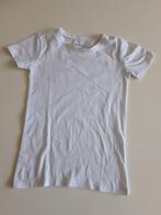 Witte t-shirt (korte mouw) - Mt 112/128, Kinderen en Baby's, Kinderkleding | Maat 122, Jongen of Meisje, Zeeman, Zo goed als nieuw